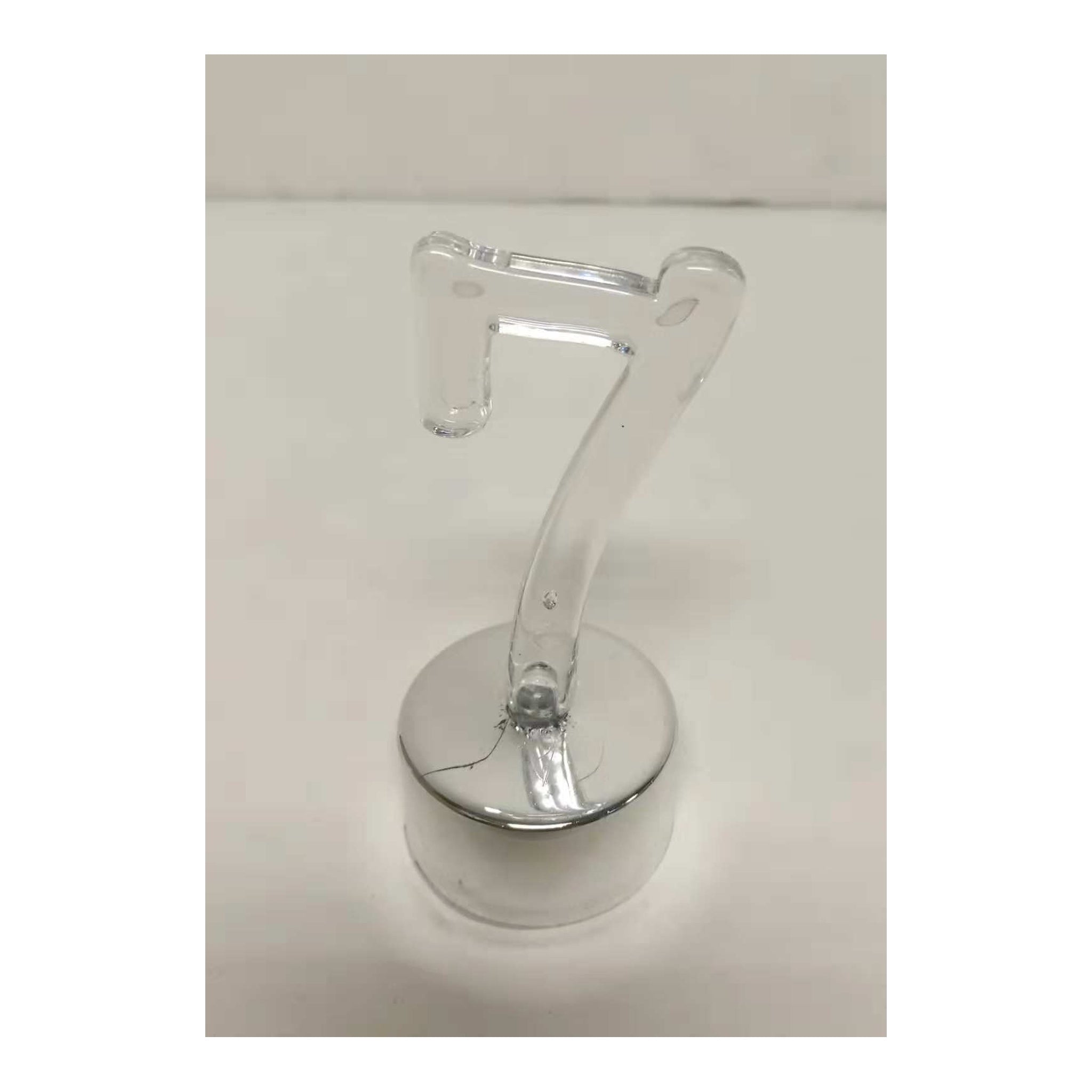 (c) LED Number Silver 7
